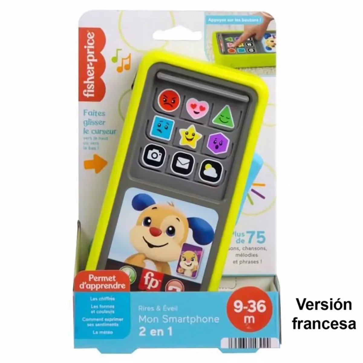 Fisher Price Smartphone Lach En Leer In Frans Transparant