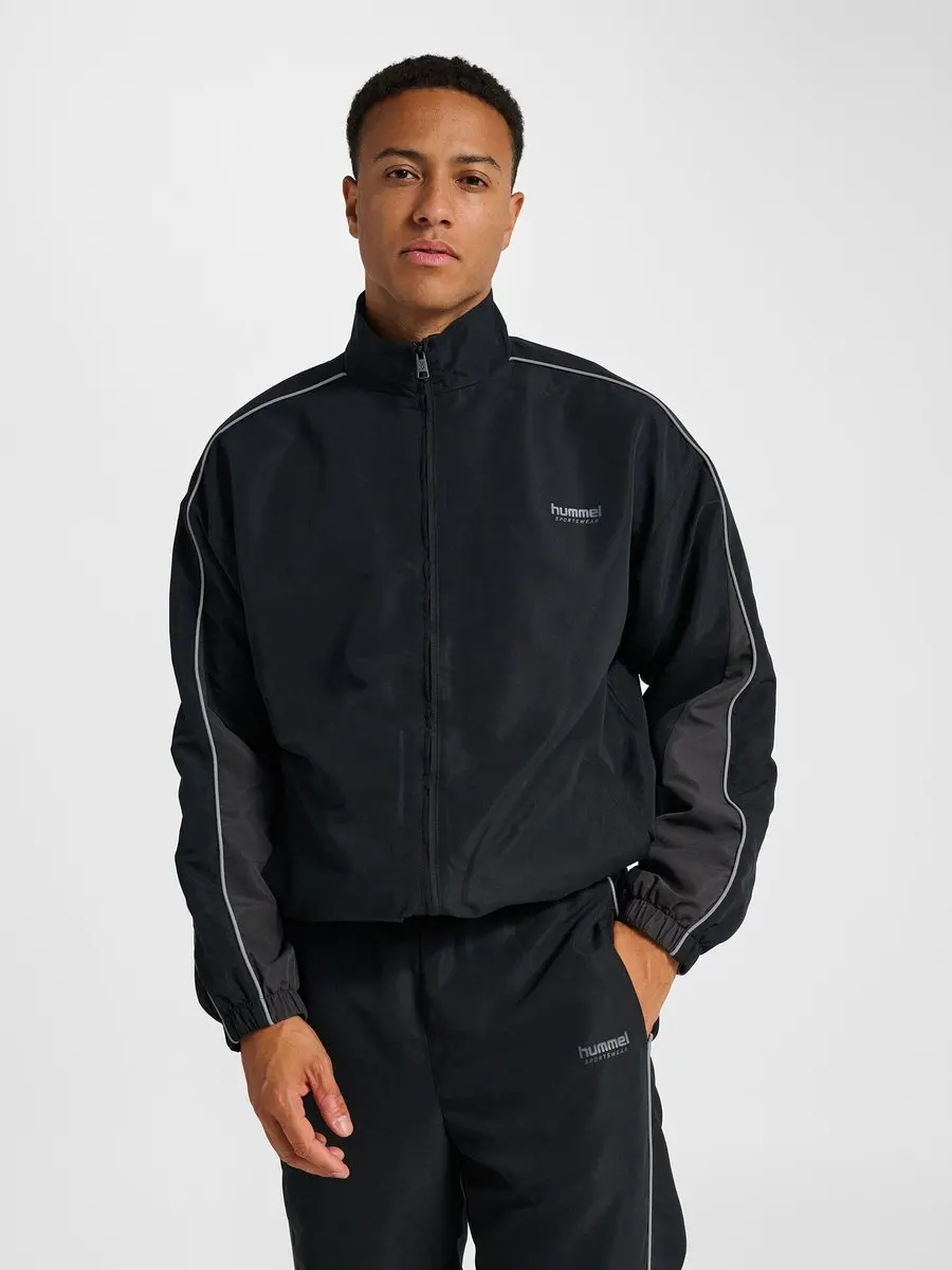 Hummel Topscorer Trainingsjack 232446 - M - Black/Ebony - afbeelding 6 van 6