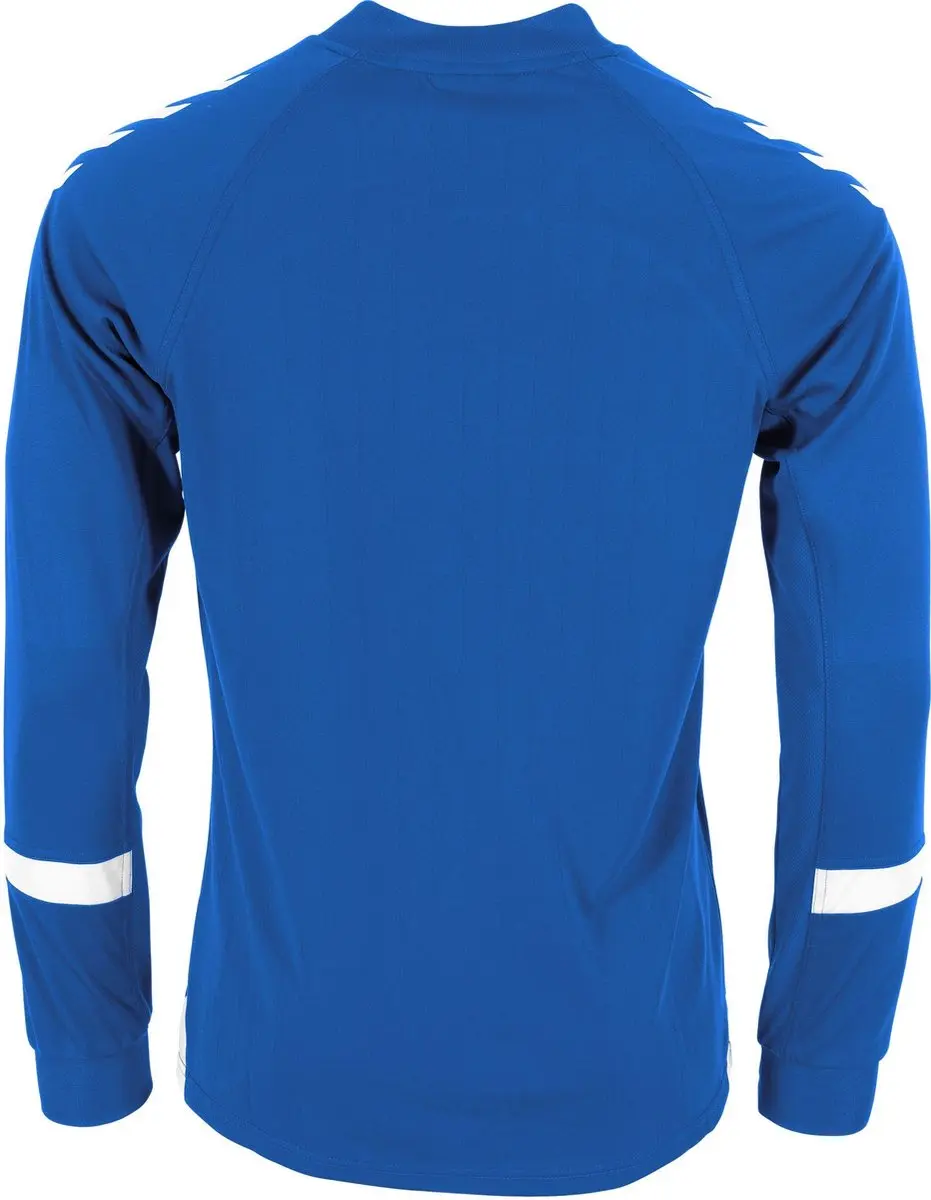 Hummel Fyn Voetbalshirt Heren Lange Mouw - Royal/Wit S - afbeelding 6 van 6