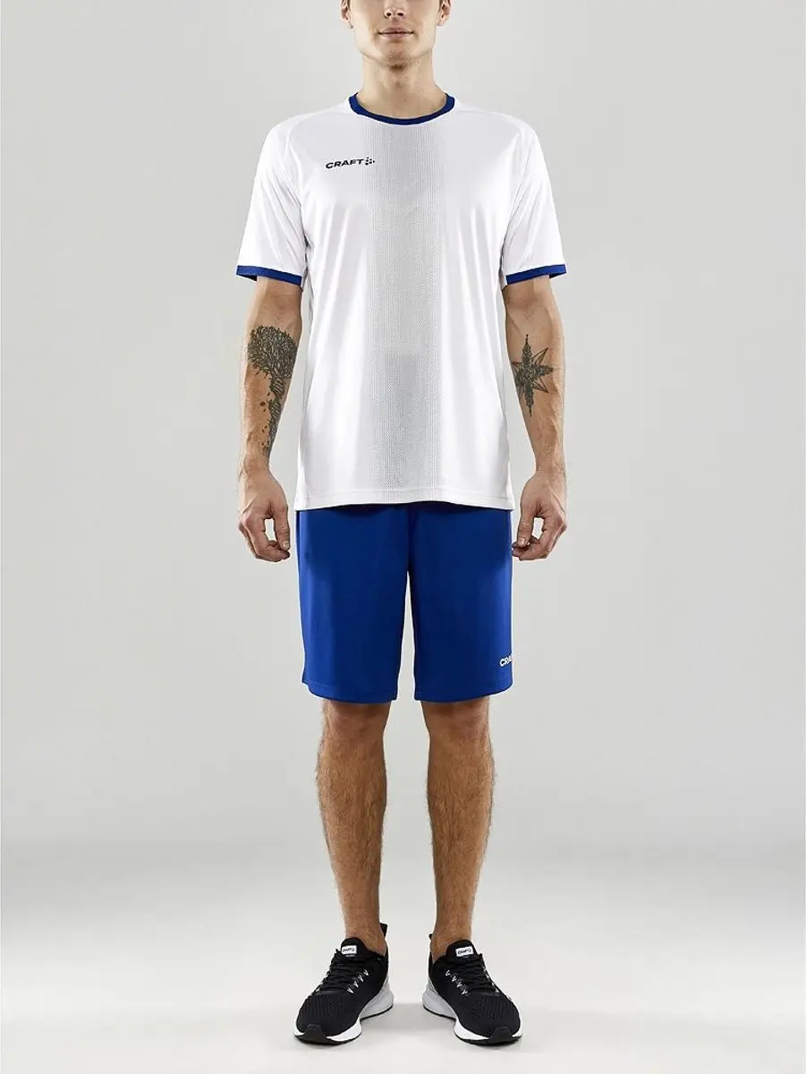 Craft Progress 2.0 Shirt Heren - Wit/Blauw L