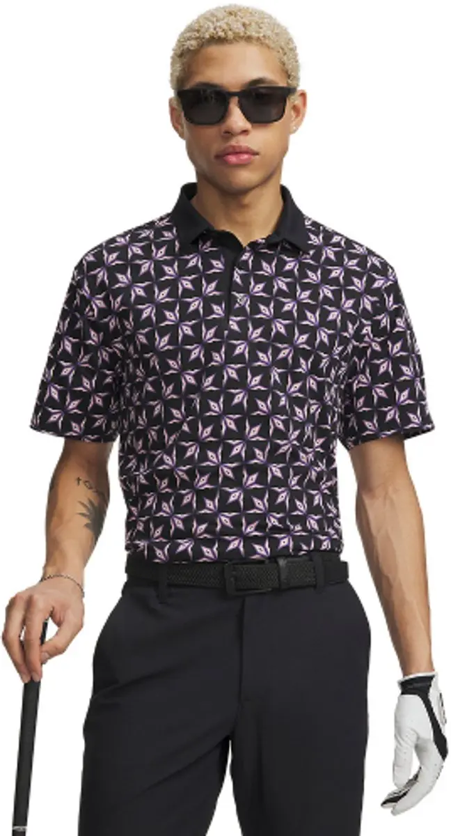Under Armour ArmourDry Polo - XXL - Desert Geo Black