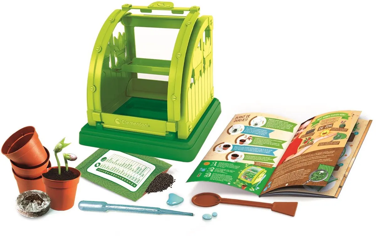 Clementoni Mini Serre Moestuintje 56596 - Educatief Speelgoed