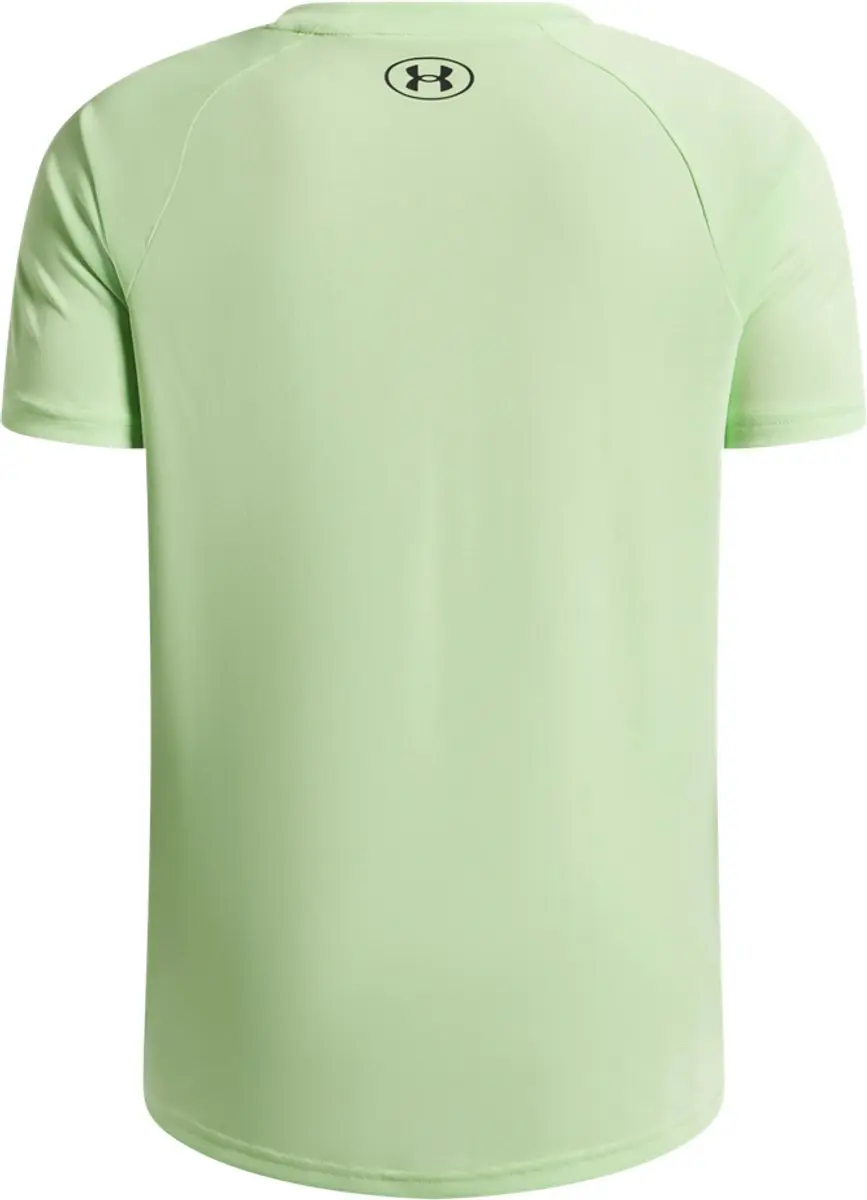 Under Armour UA Tech 2.0 SS Jongens Sportshirt 122 - Groen/Zwart