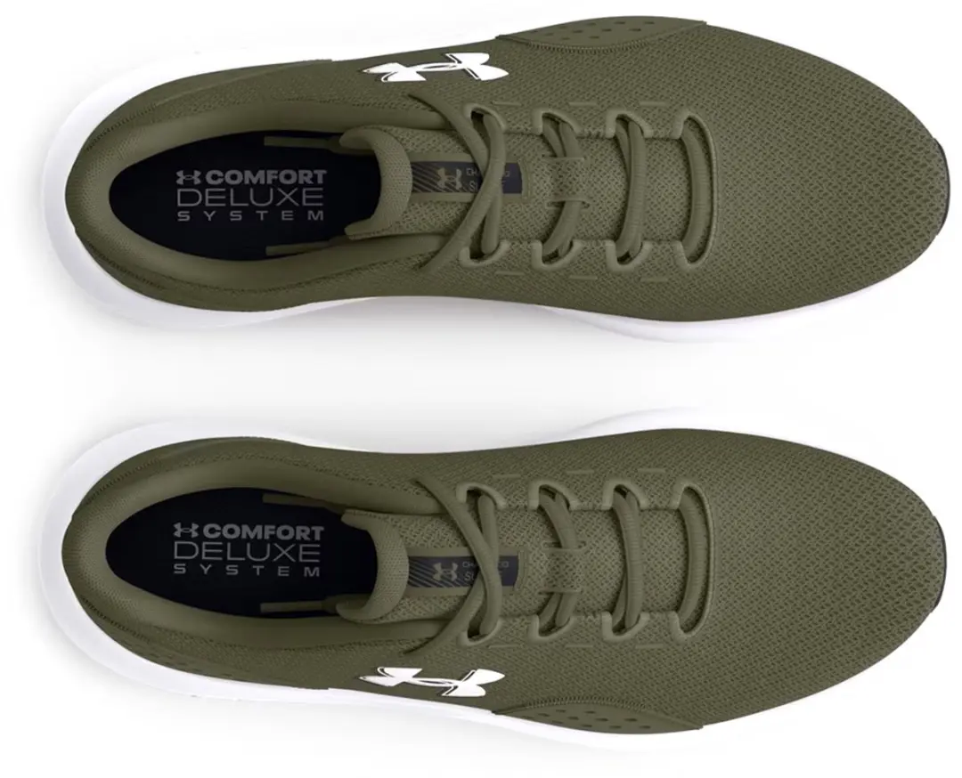 Under Armour UA Charged Surge 4 Heren Sportschoenen 44.5 - Groen/Wit