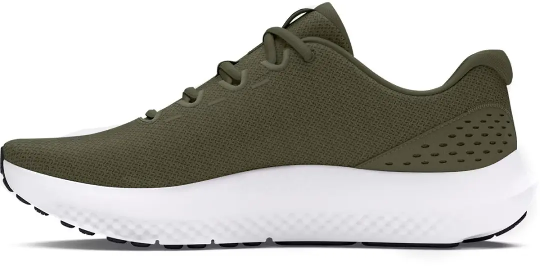 Under Armour UA Charged Surge 4 Heren Sportschoenen 44.5 - Groen/Wit