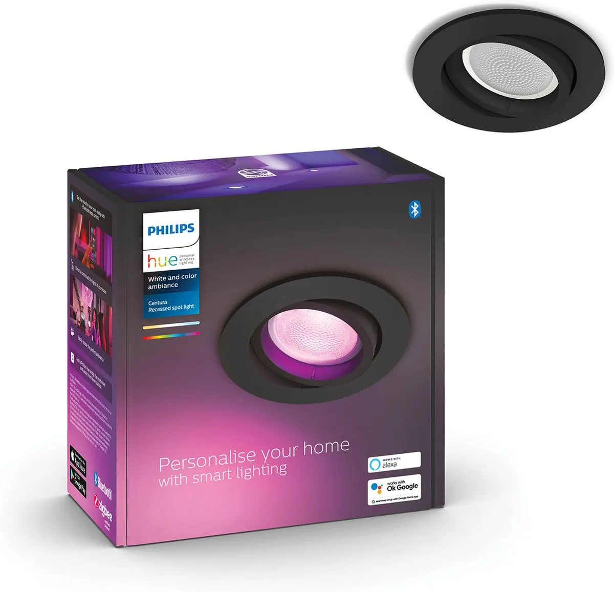 Philips Hue Centura Inbouwspot GU10