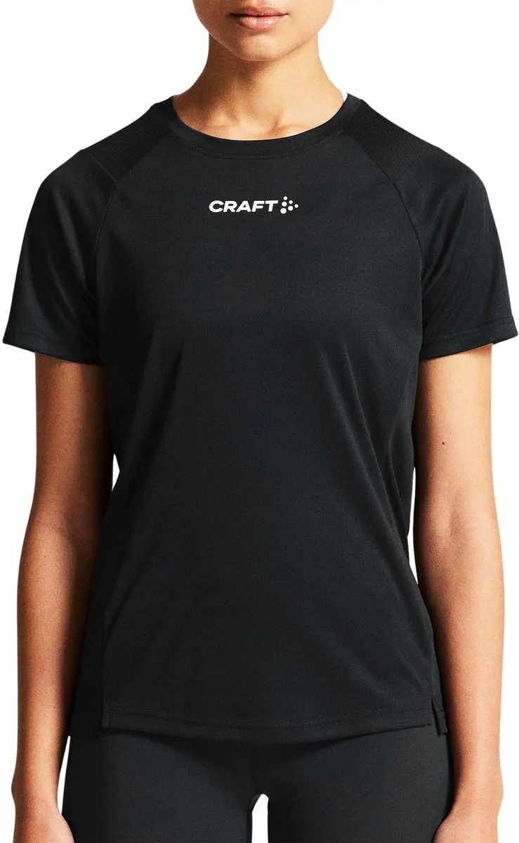 Craft Rush 2.0 Shirt Dames - S - Zwart