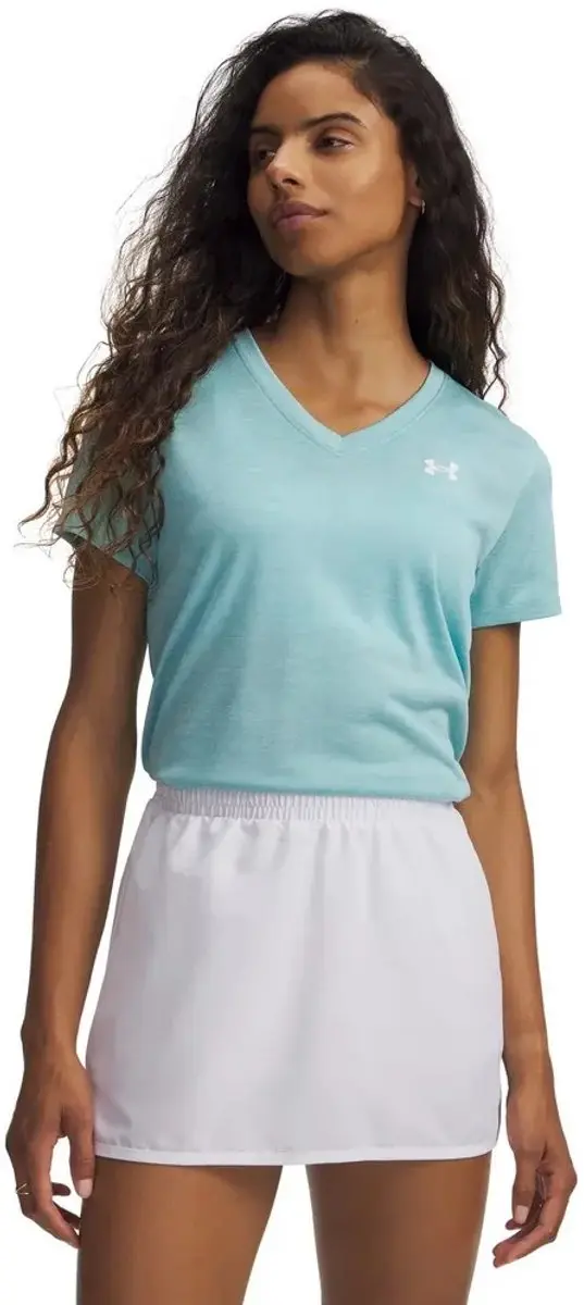 Under Armour Tech Twist Shirt Dames - S - Donkerblauw - afbeelding 6 van 6