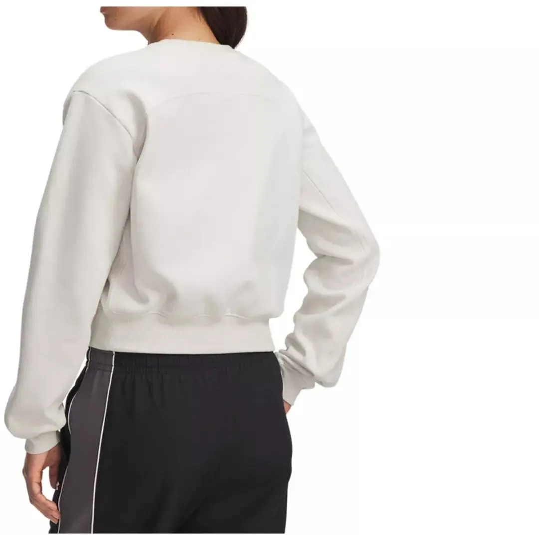 Under Armour Icon Vida Fleece Crewneck Sweatshirt - Wit