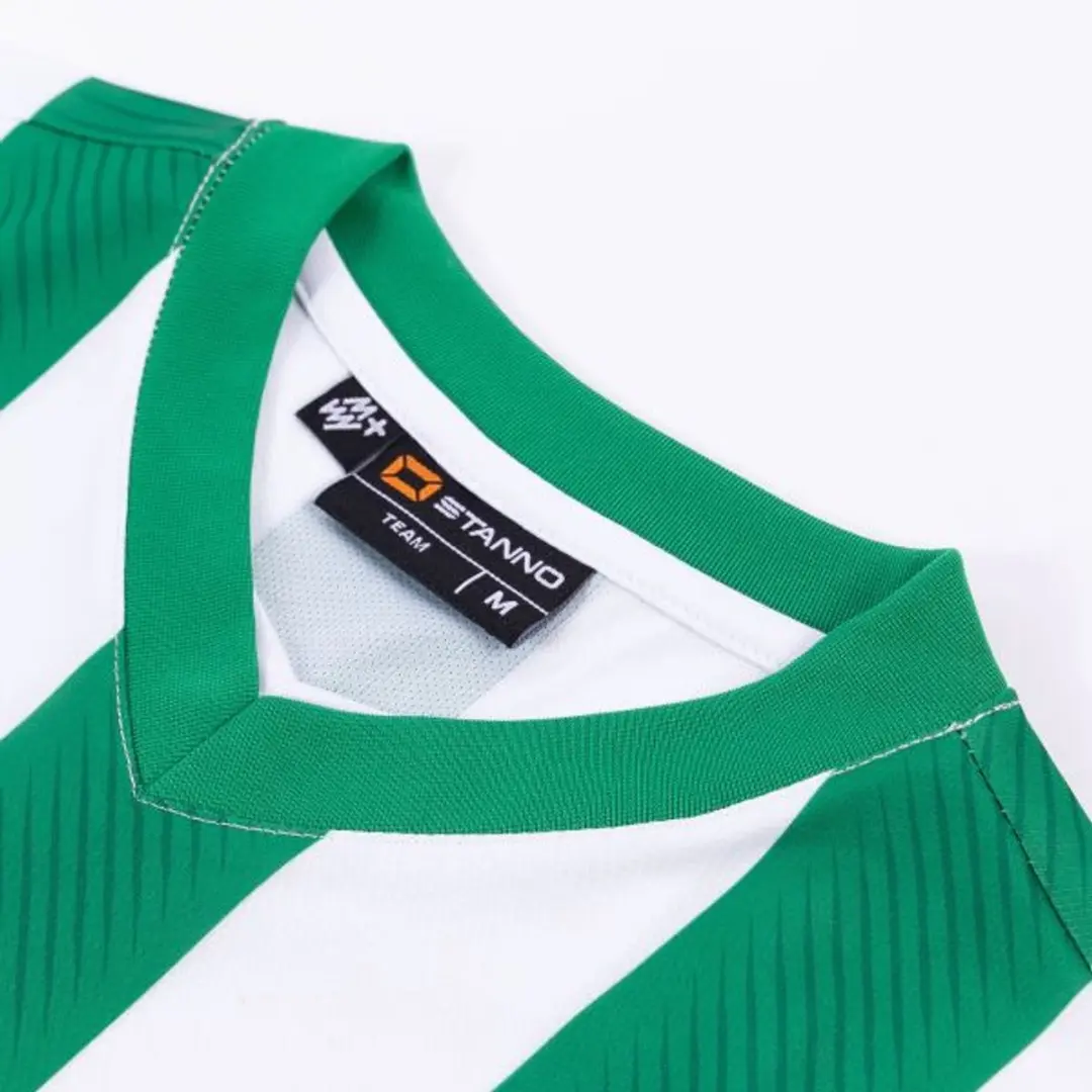 Stanno Aspire Long Sleeve Shirt M - Groen/Wit