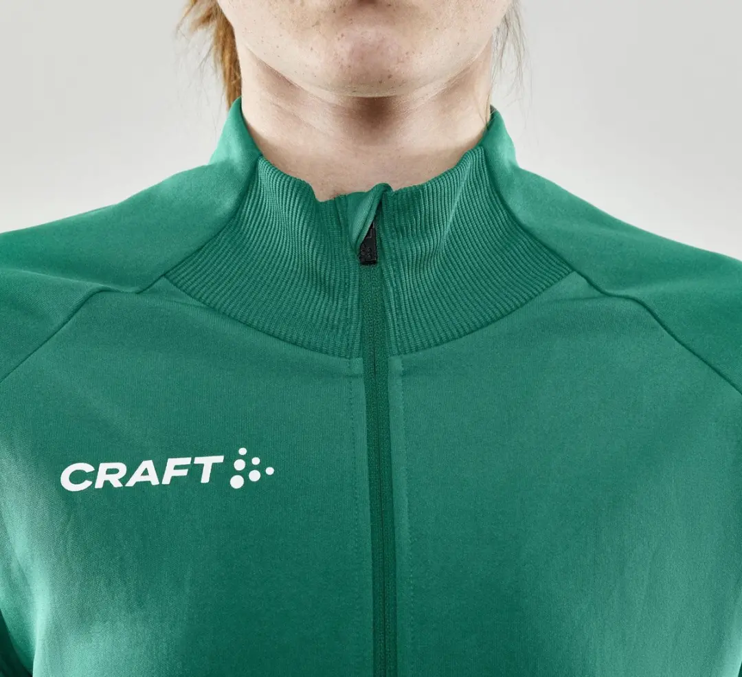 Craft Evolve Full Zip Sportvest Vrouwen - L - Groen - afbeelding 6 van 6