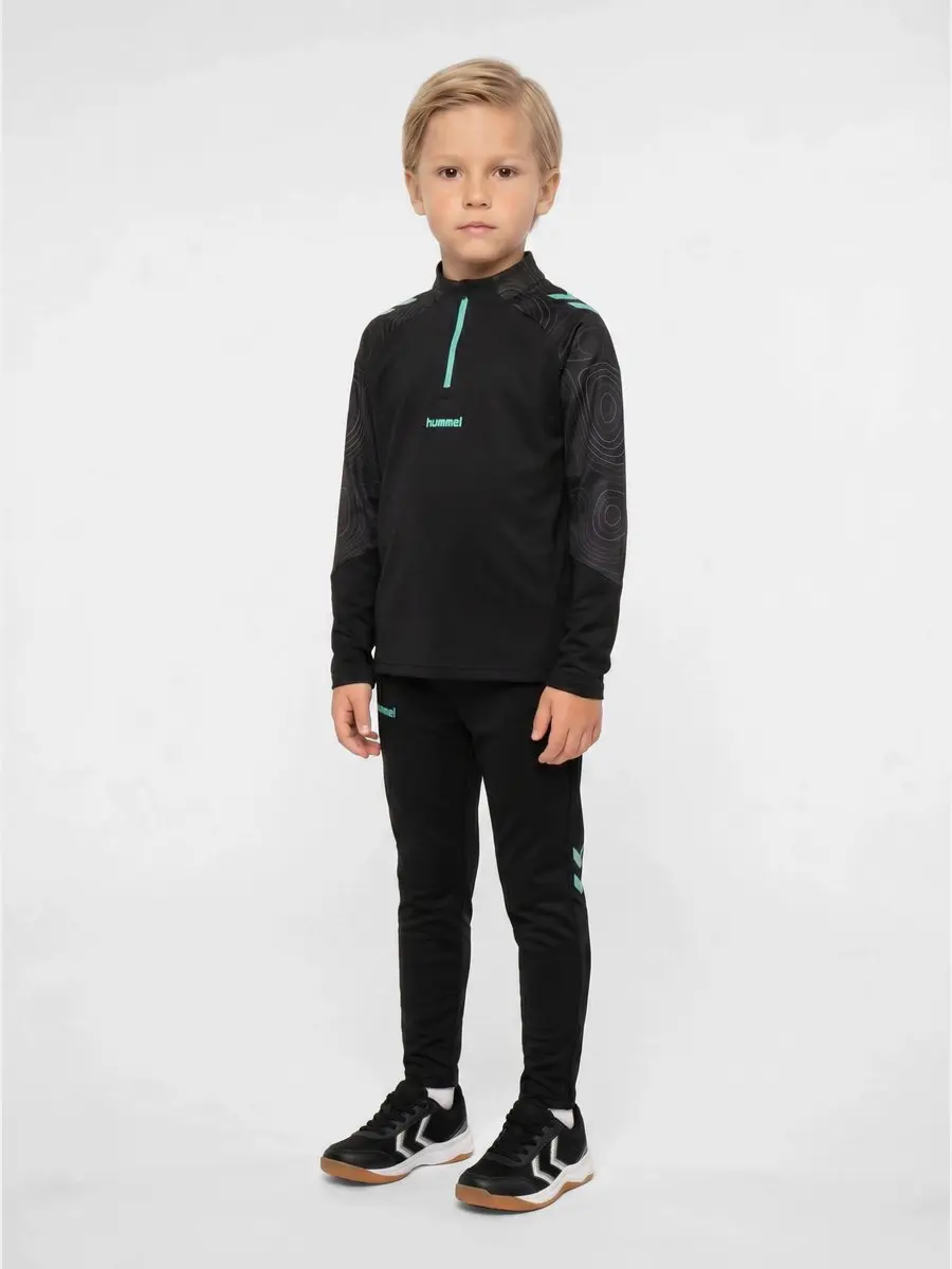 Hummel HMLBLAZE 2.0 Joggingbroek - 152 - Zwart/Blauw - afbeelding 6 van 6