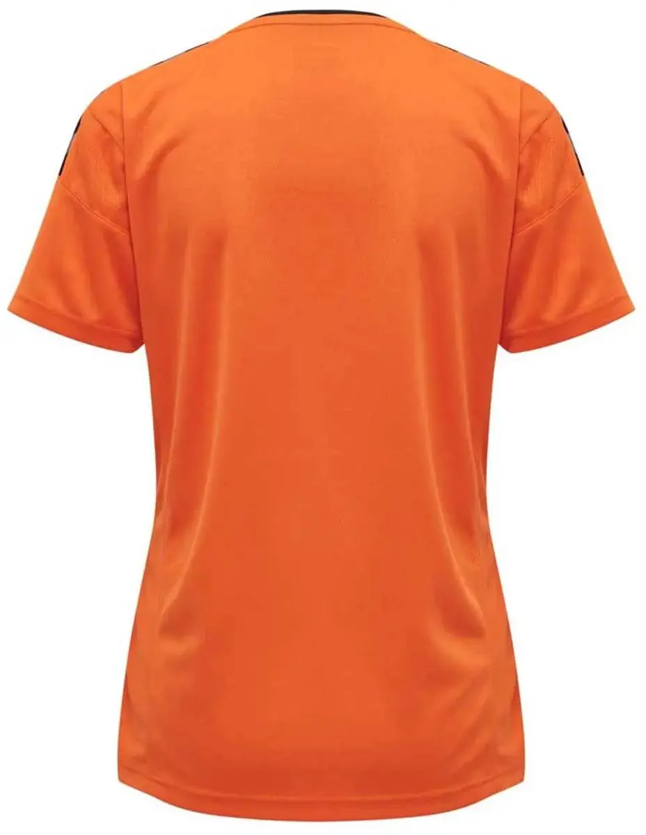 Hummel Authentic Poly Shirt Dames - Oranje