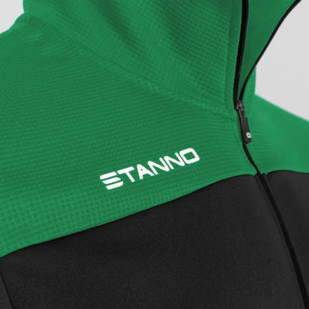 Stanno Pride 1/4 Zip Top - Zwart/Groen