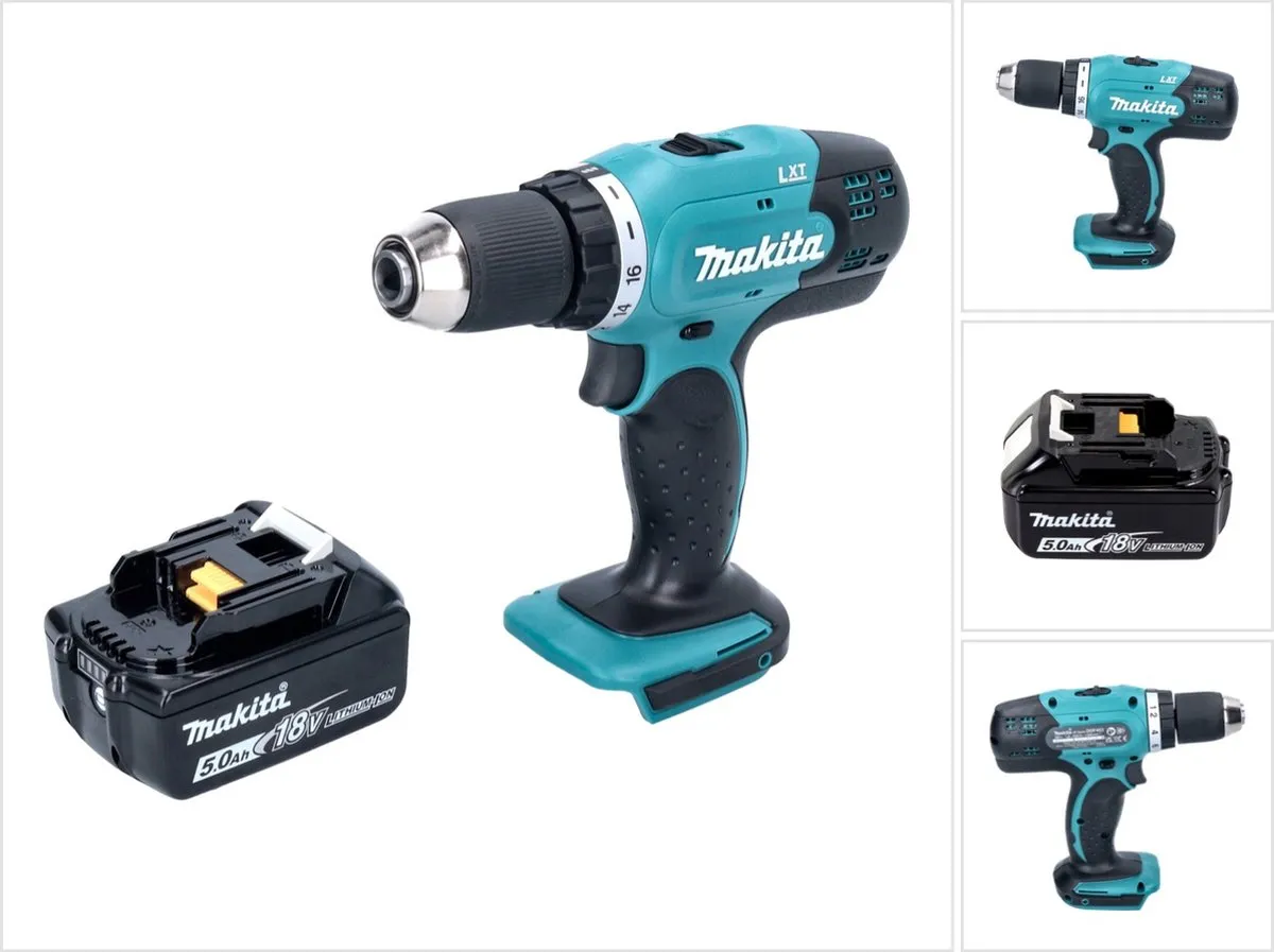 Makita DDF453T1 Accuboormachine 18V