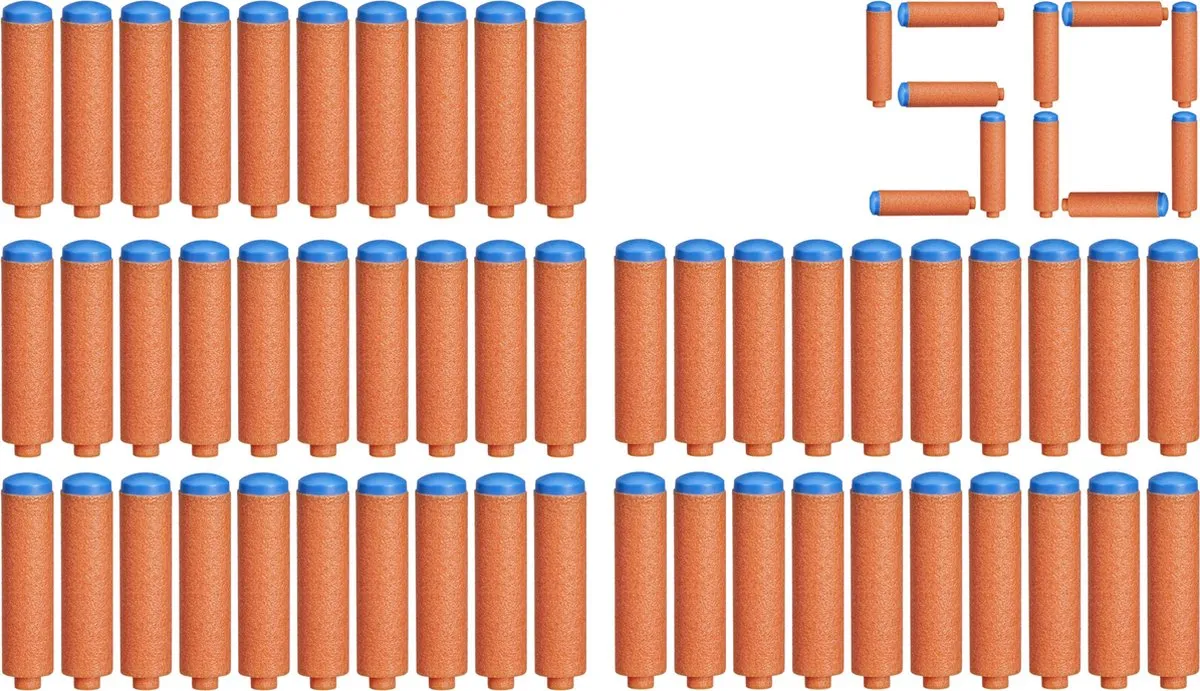 Nerf N Series N1 F8639 Pijltjes - 50 Stuks - Oranje