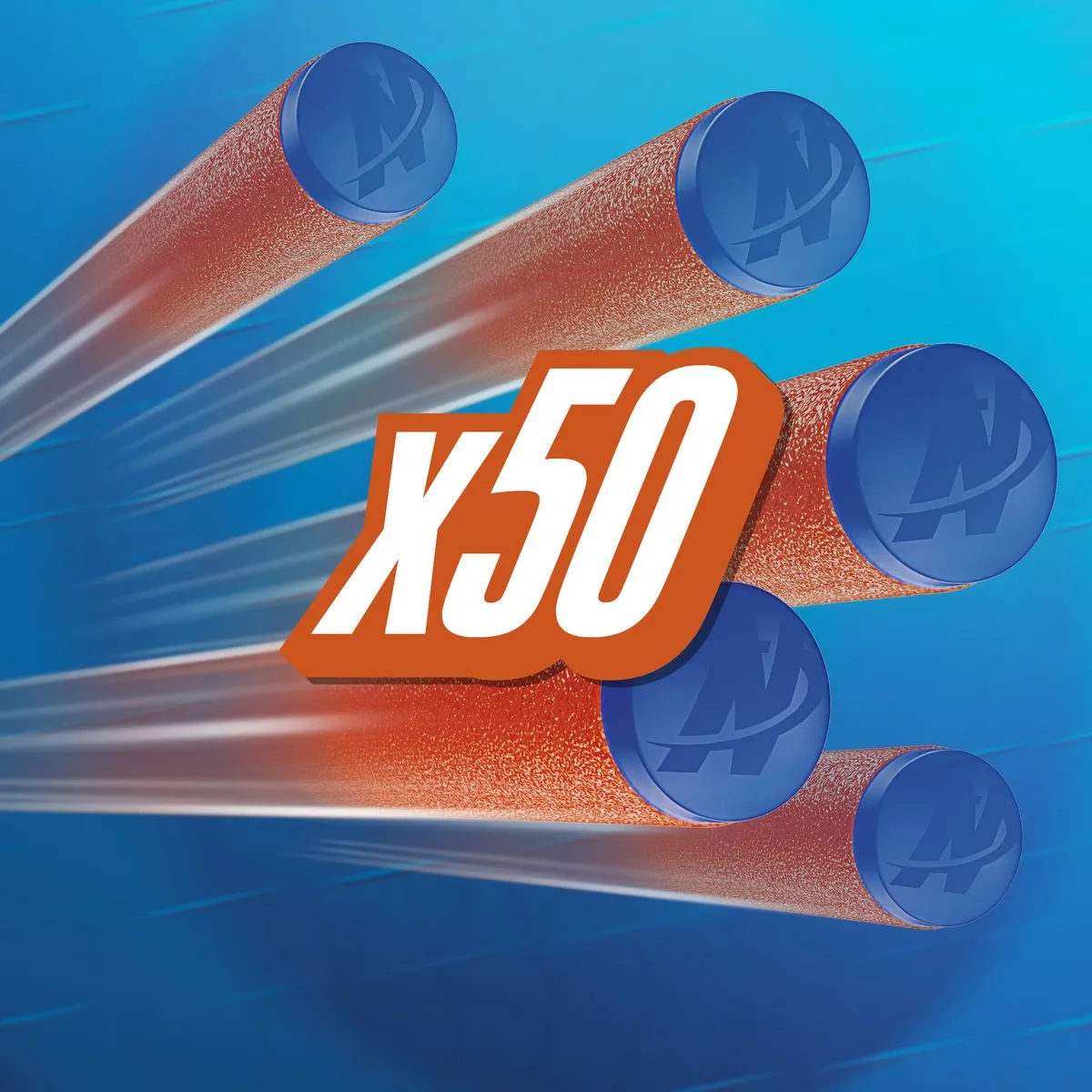 Nerf N Series N1 F8639 Pijltjes - 50 Stuks - Oranje