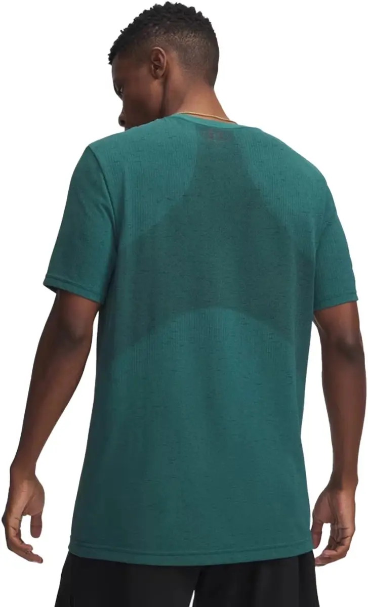 Under Armour Vanish Seamless SS-Grn Heren T-shirt - Groen