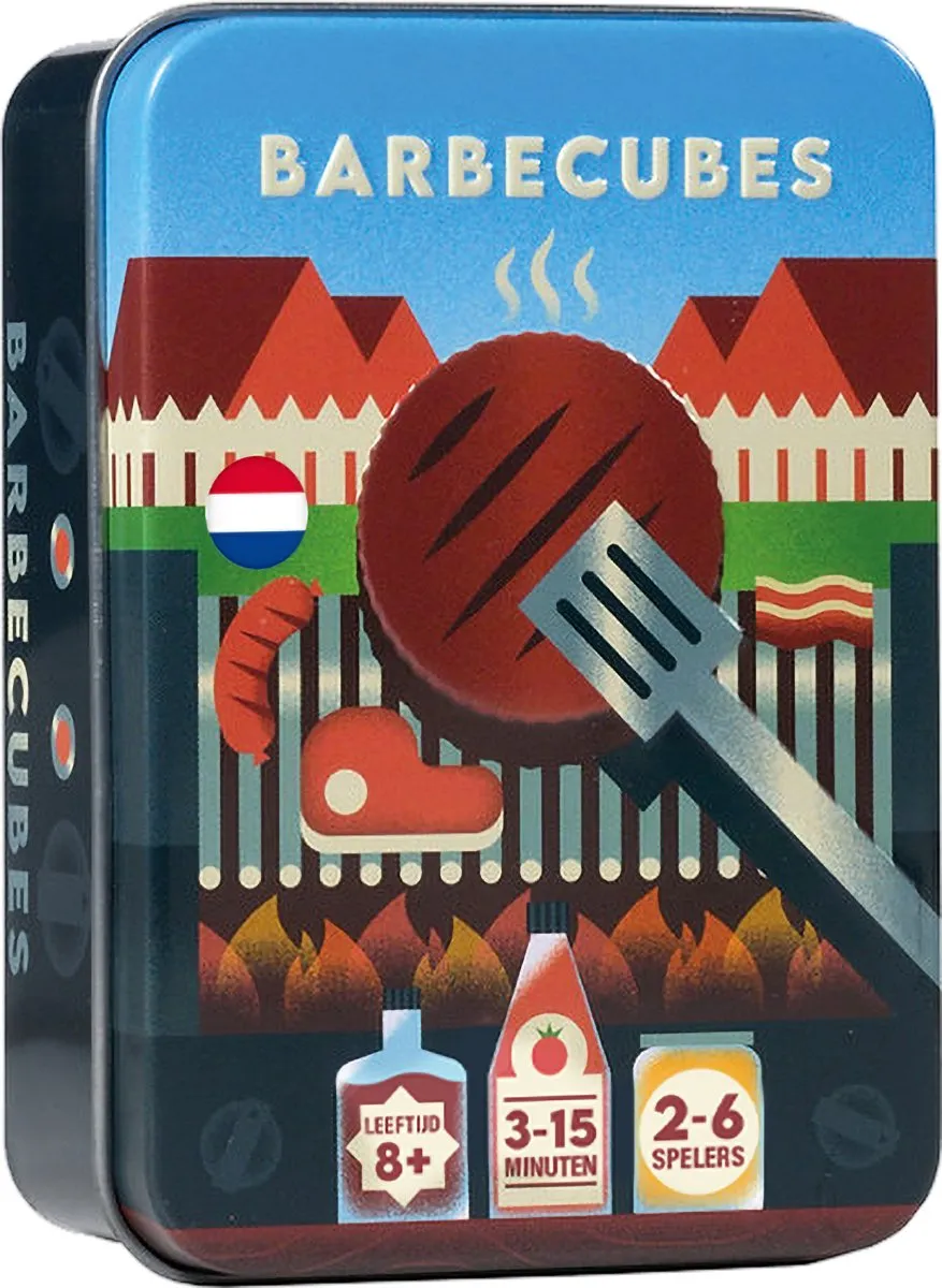 Asmodee Barbecubes Compact Gezelschapsspel ACG071NL