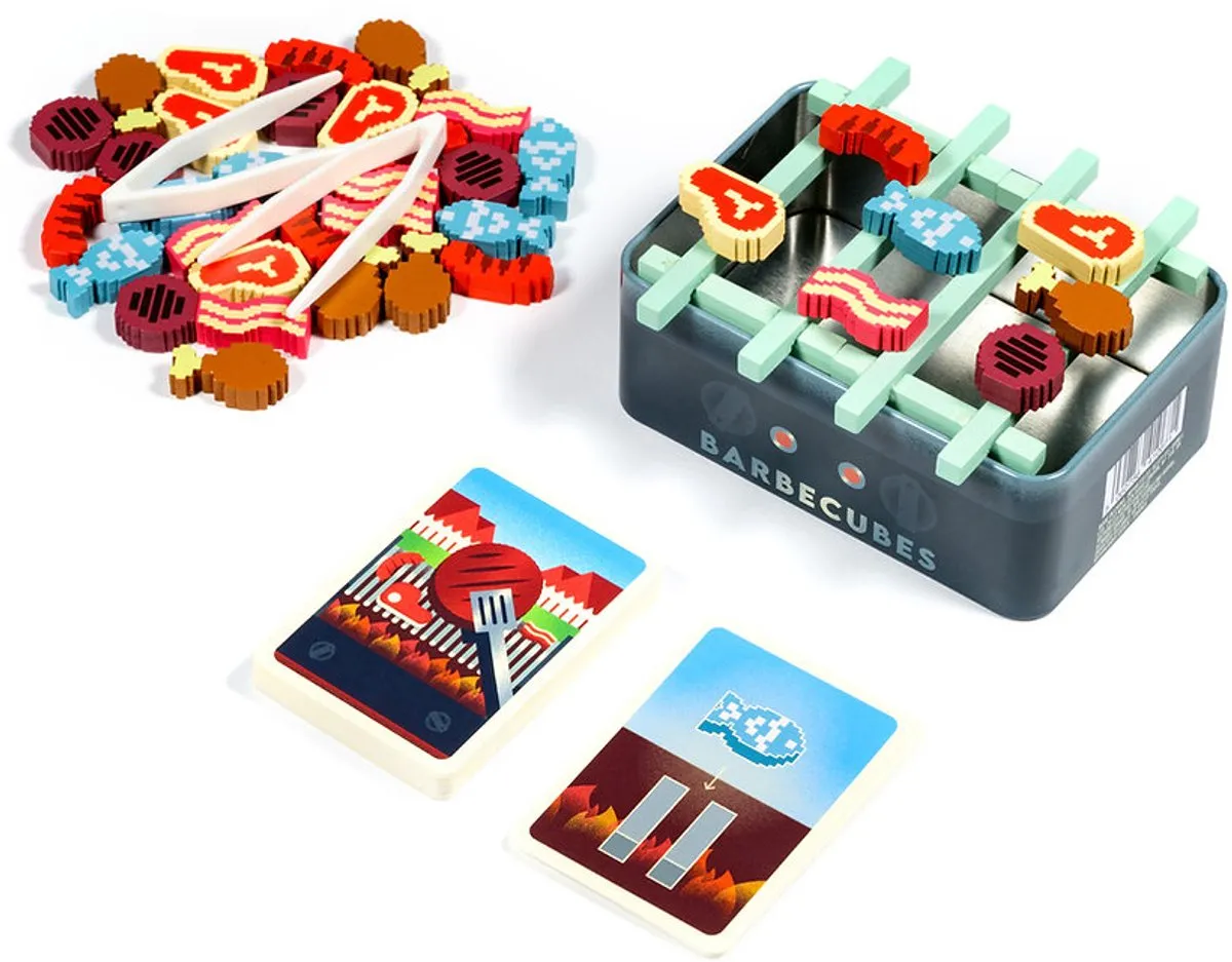 Asmodee Barbecubes Compact Gezelschapsspel ACG071NL - 2-6 Spelers