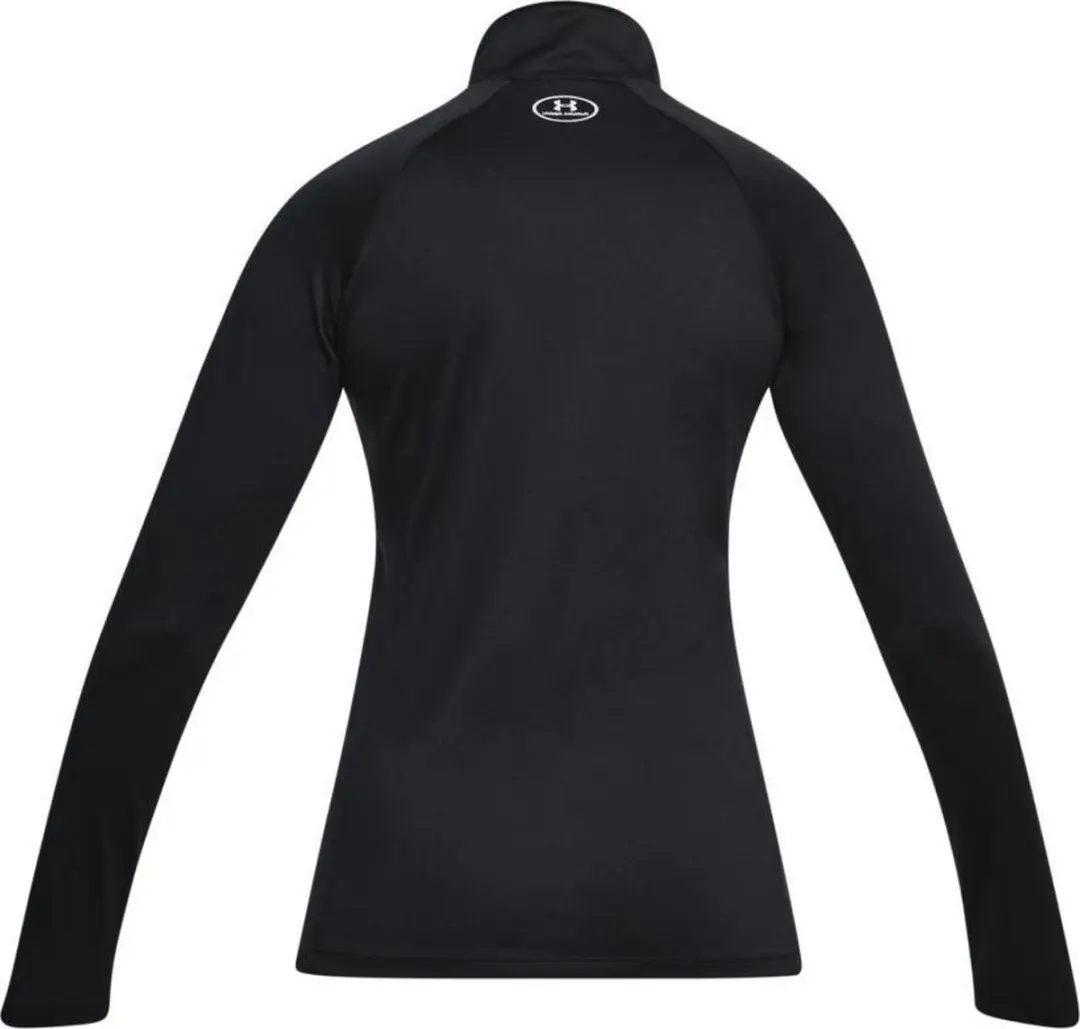 Under Armour Tech 1/2 Zip Dames Sporttrui XL - Zwart - afbeelding 6 van 6