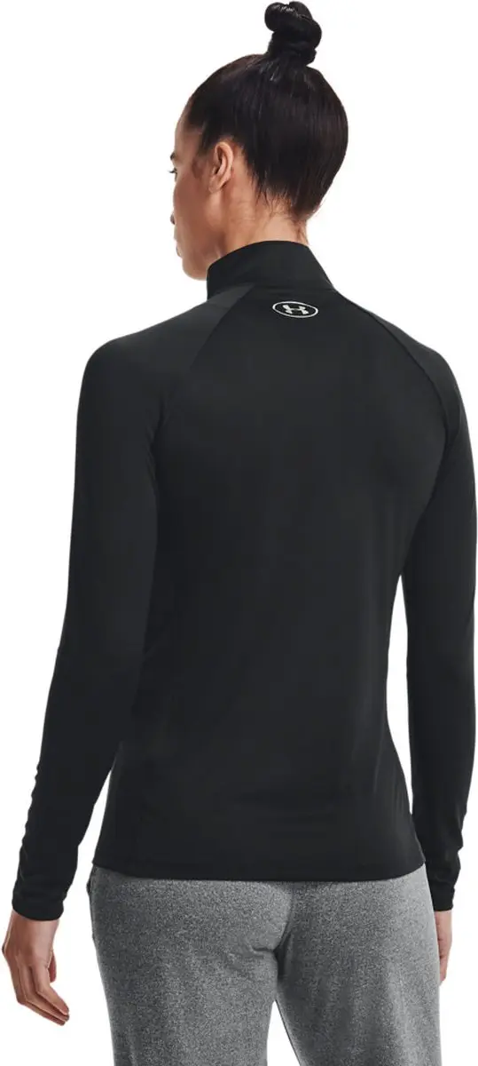 Under Armour Tech 1/2 Zip Dames Sporttrui XL - Zwart