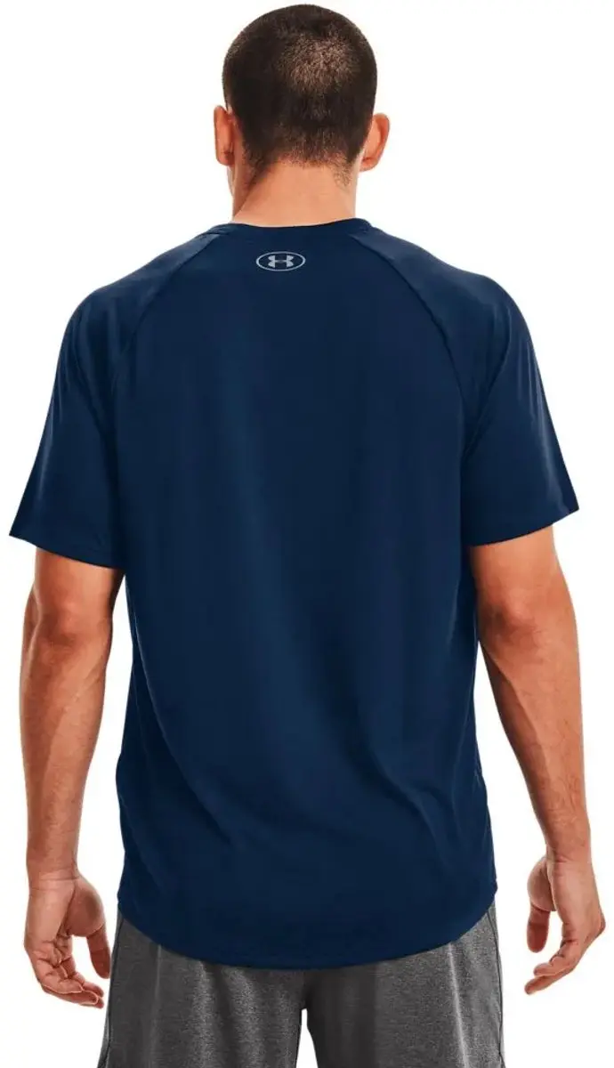 Under Armour UA Tech 2.0 SS Tee Heren - Blauw