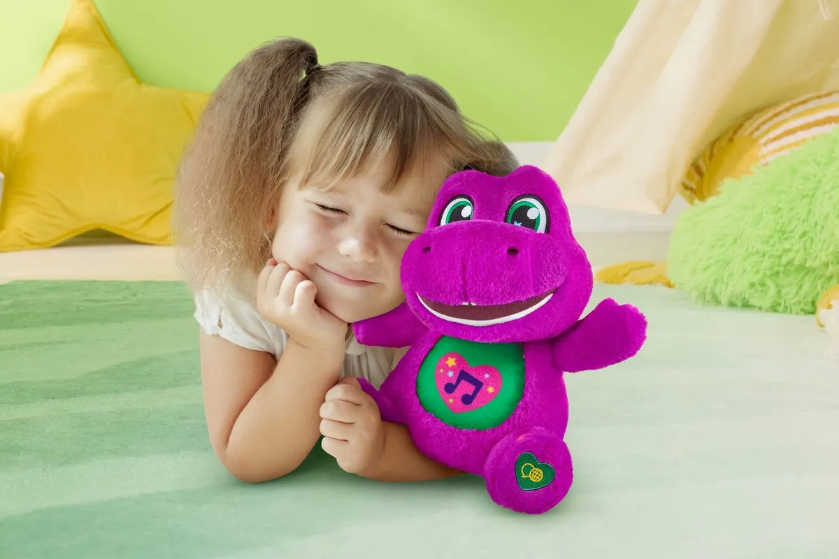 Fisher-Price JGT51 Knuffel - 2x AAA - Paars