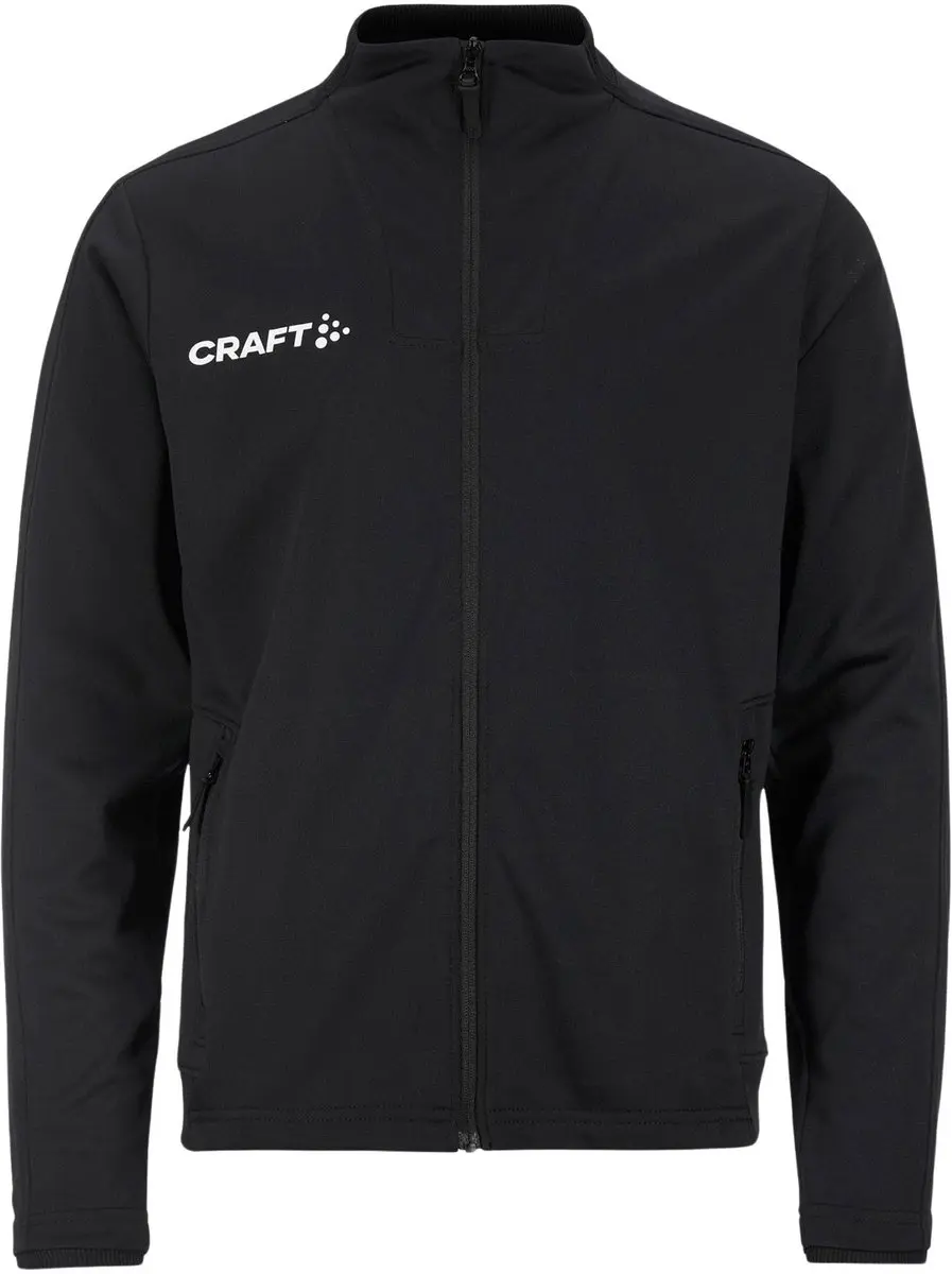 Craft Evolve 2.0 Full Zip Trainingsjas Junior 146 - Zwart