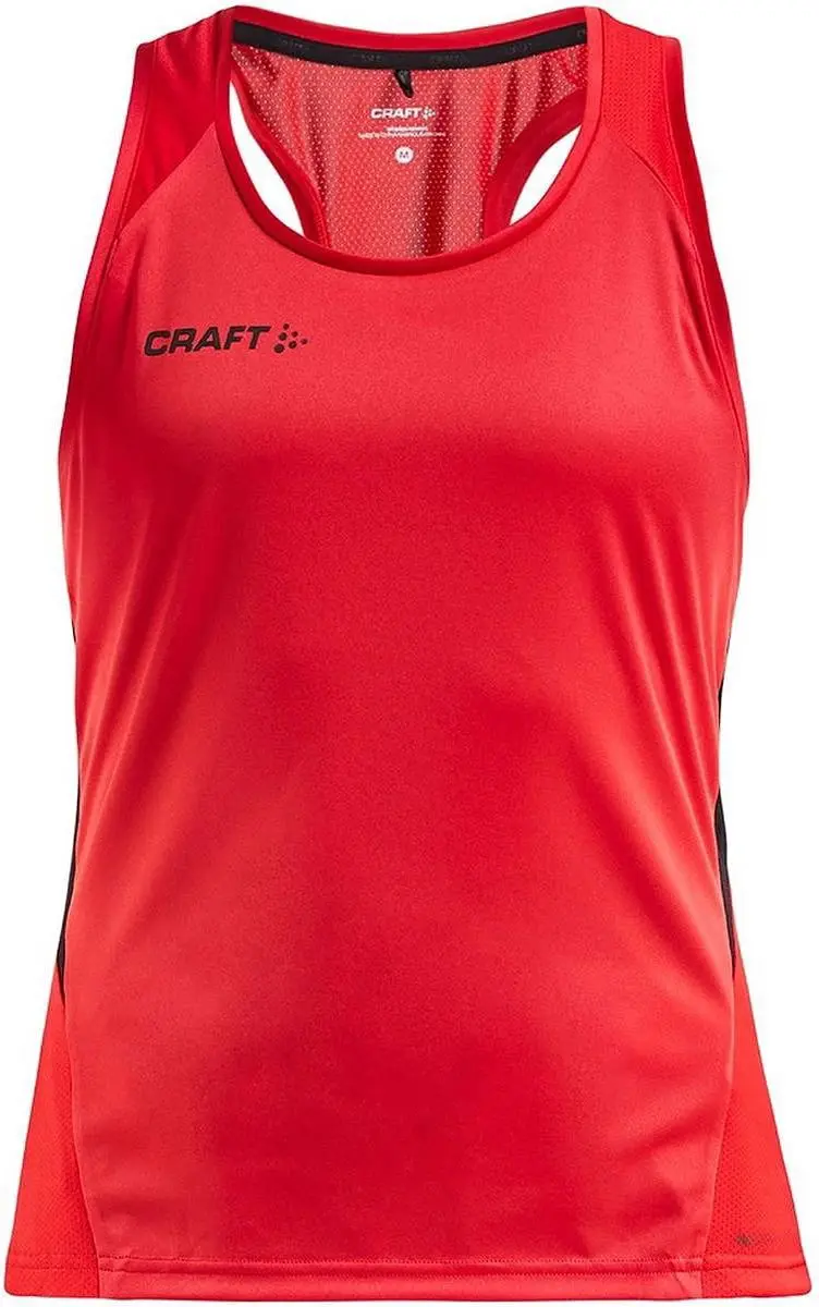 Craft Pro Control Impact Tanktop Dames - Rood/Zwart L