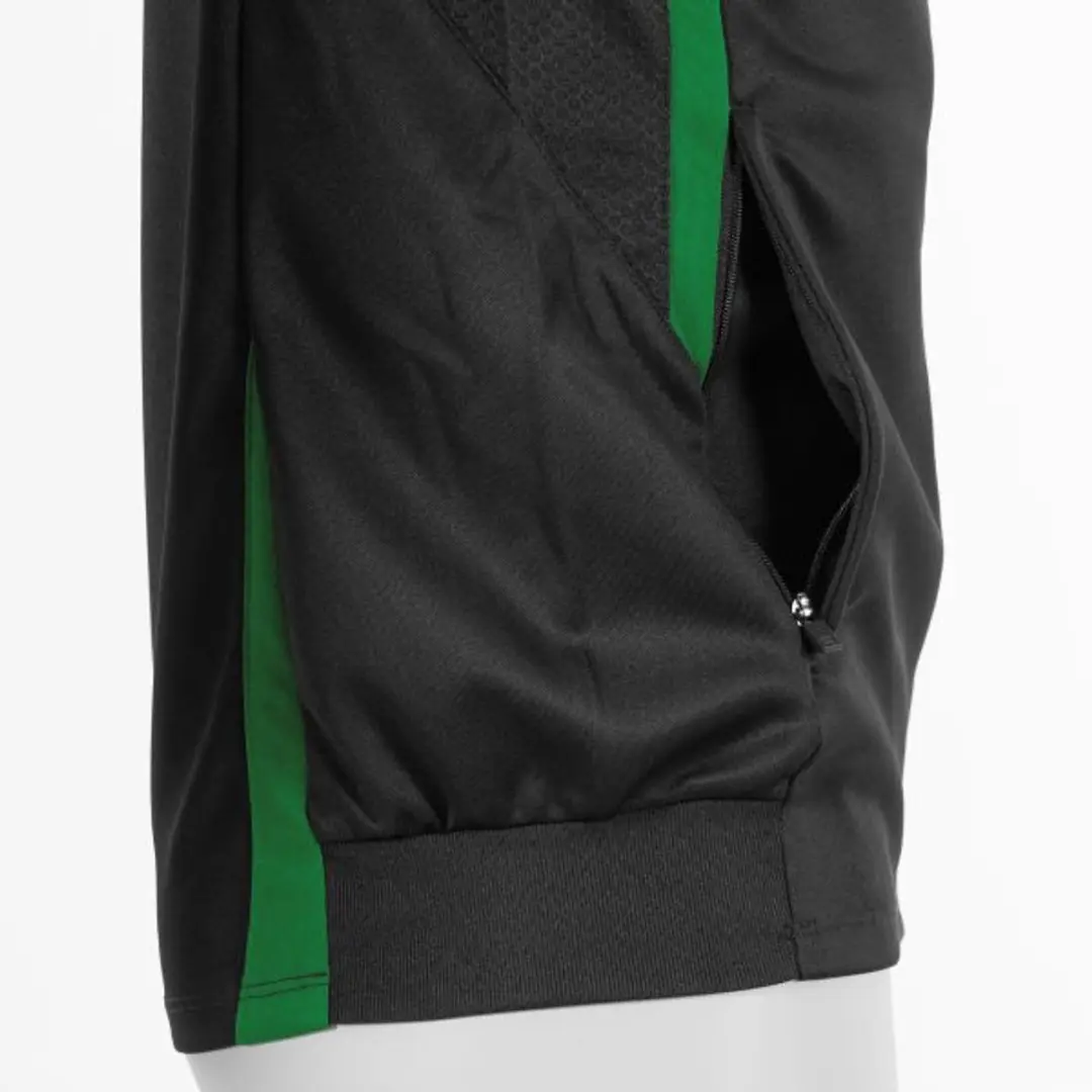 Stanno Stadio Full Zip Top Trainingsjack 152 - Zwart/ Groen