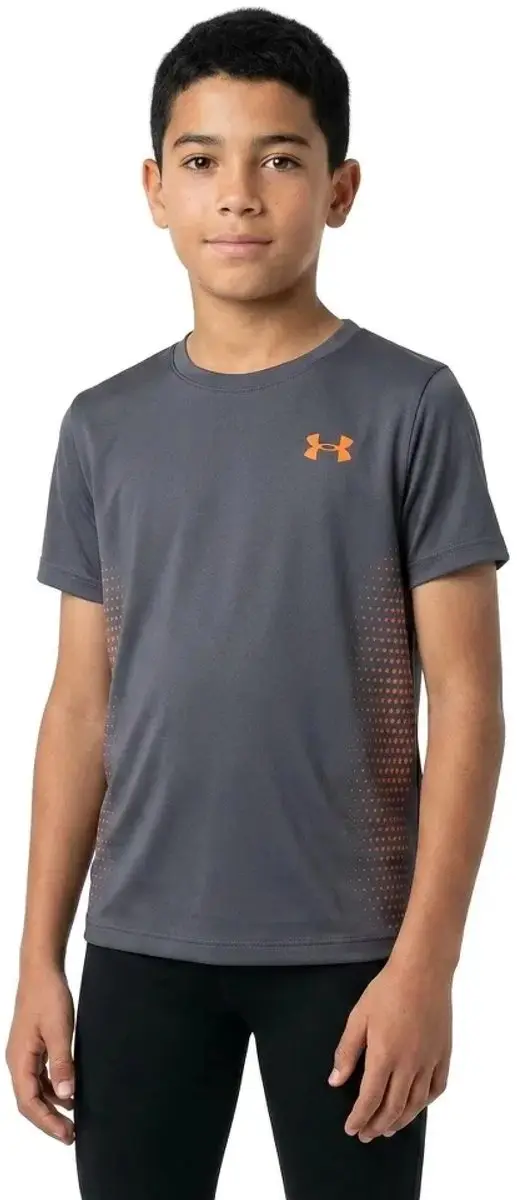 Under Armour Tech Play T-shirt - 152cm - Grijs/Orange