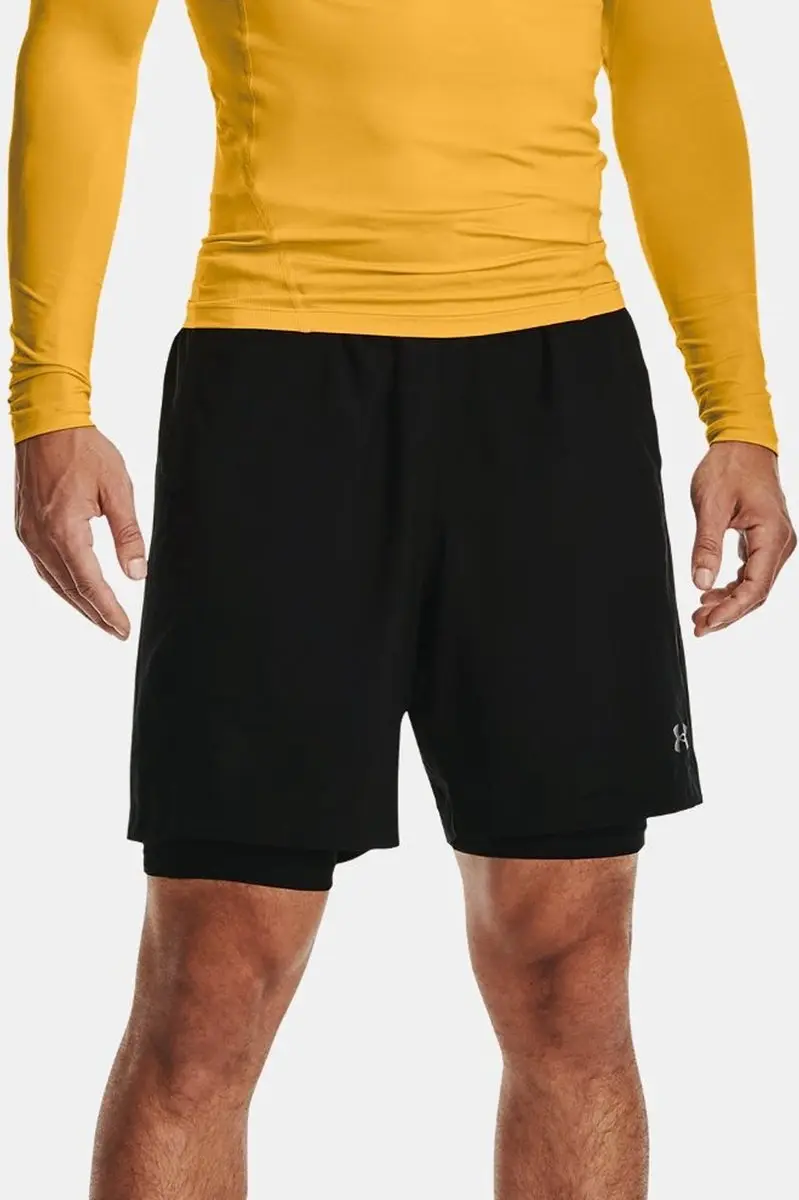 Under Armour HG Armour Shorts Heren Sportbroek XL - Zwart/Wit
