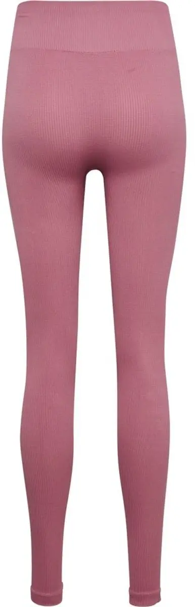 Hummel Damen Pulse Seamless Rib Mw Tights 230305 - S - Wistful Mauve