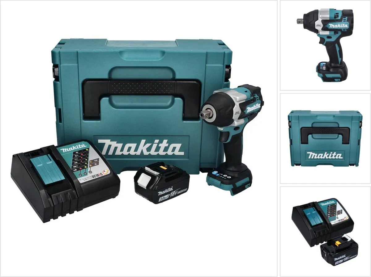 Makita DTW 701 RF1J Slagmoersleutel 18V 700Nm