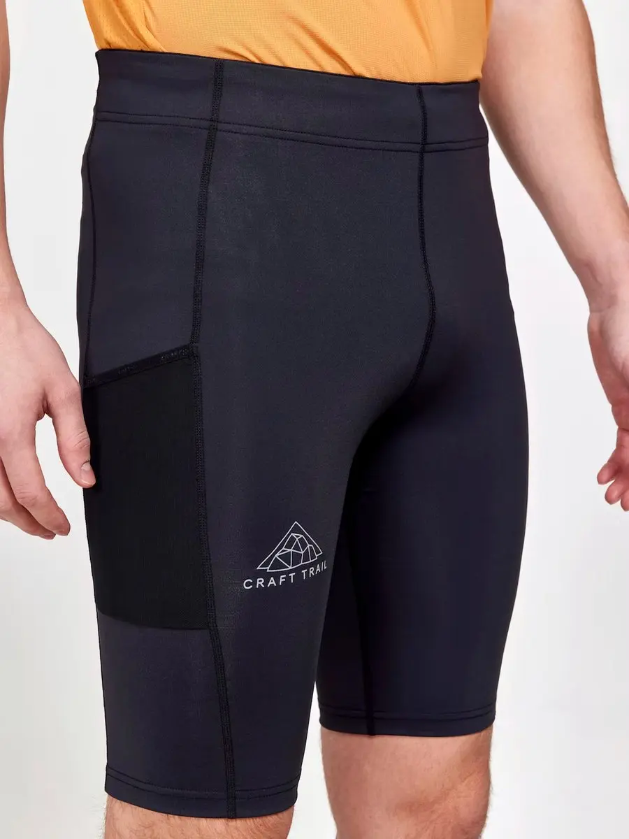 Craft PRO Trail Short Tights Heren - XL - Zwart