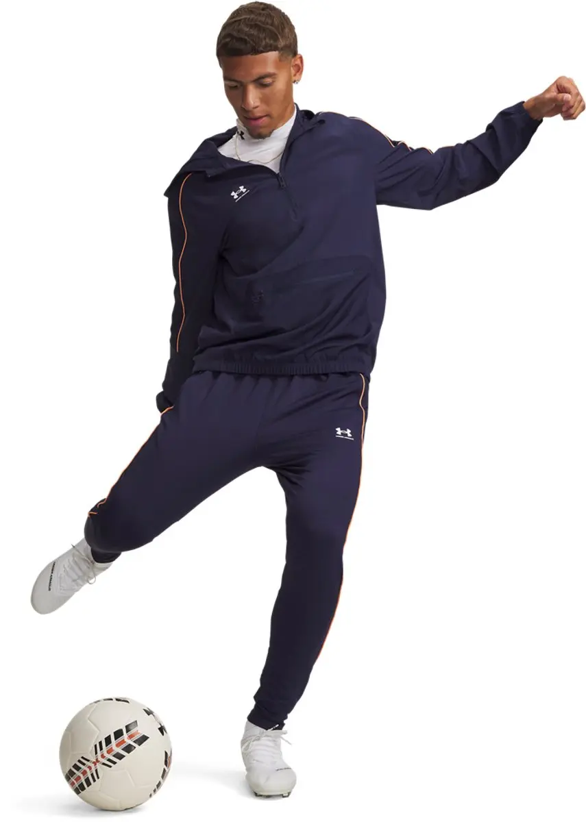 Under Armour UA Rival Knit Trainingspak - Pitch Grijs/Zwart