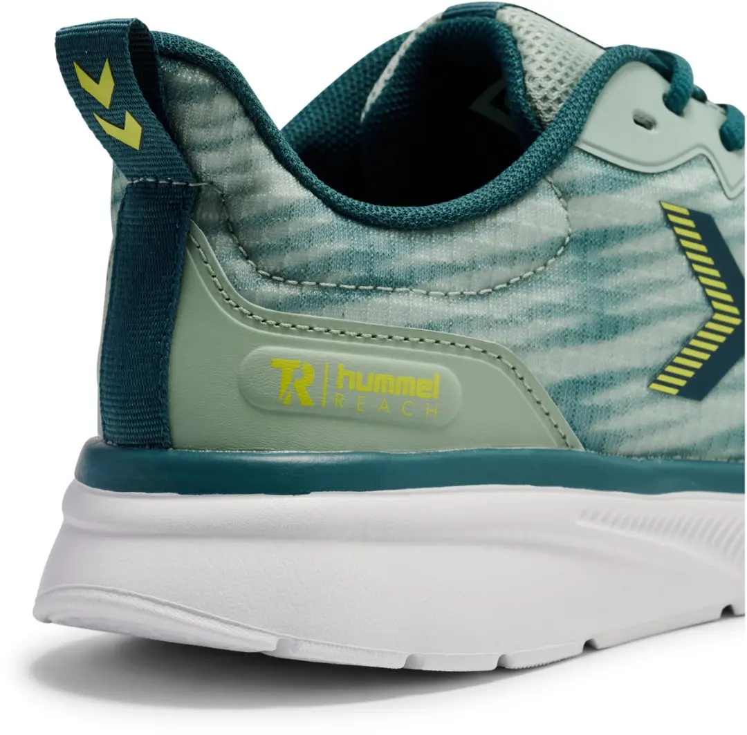 Hummel Schuhe Reach TR Breather 2.0 232861 - Witte/Groene/Geel Sportschoen