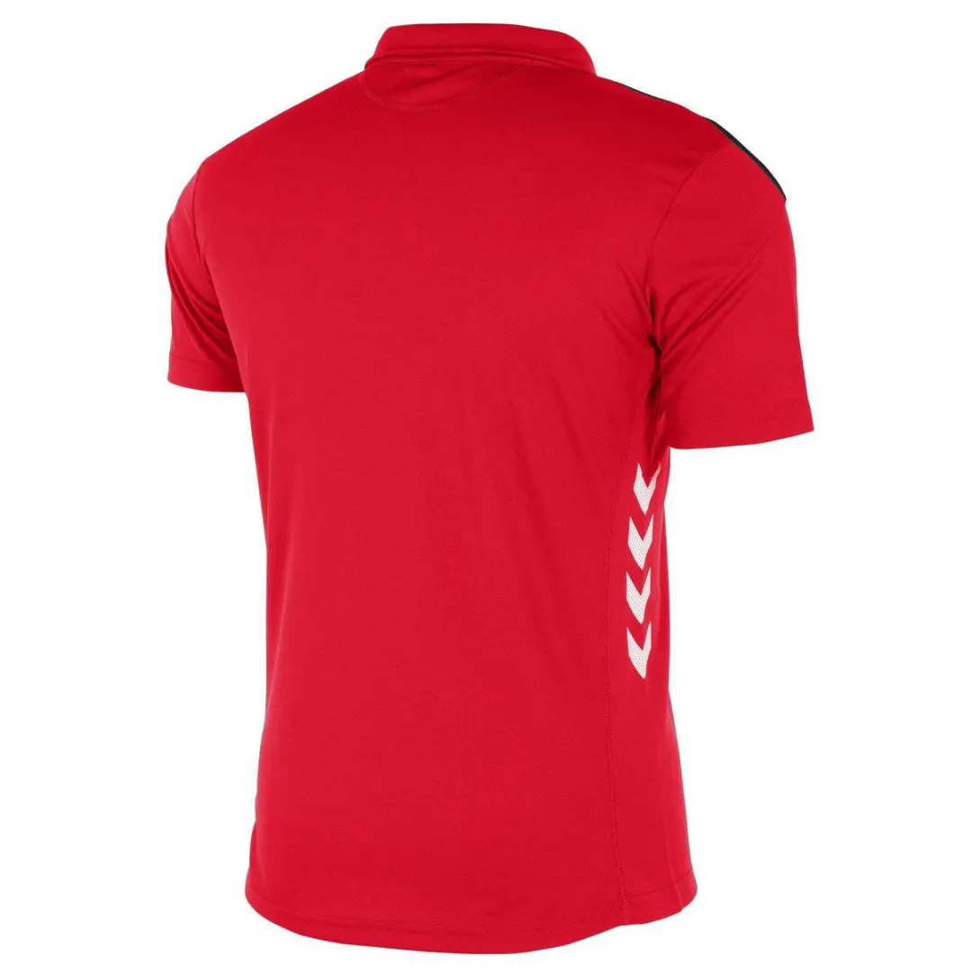 Hummel Valencia Sportpolo Unisex - Rood S