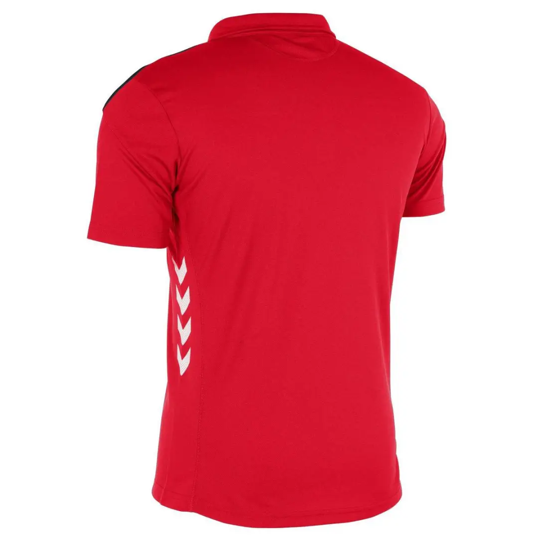 Hummel Valencia Sportpolo Unisex - Rood S