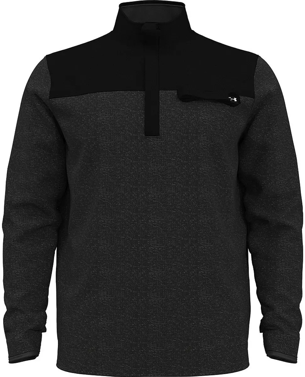 Under Armour Sweater Fleece HZ Zwart XXL