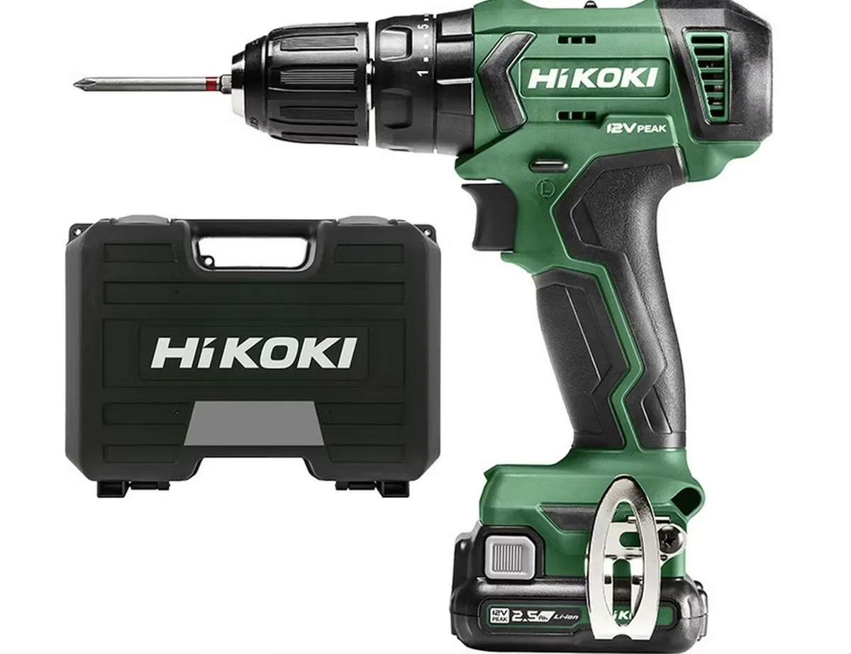 Hikoki DV12DA WFZ Accu Klopboor-/Schroefmachine - 2x 2500mAh - afbeelding 4 van 5