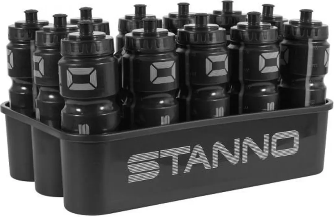 Stanno Bottle Carrier Set The Luxe - 12 Stuks - 10L - Zwart
