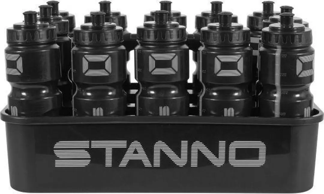 Stanno Bottle Carrier Set The Luxe - 12 Stuks - 10L - Zwart