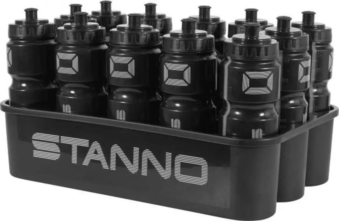 Stanno Bottle Carrier Set The Luxe - 12 Stuks - 10L - Zwart