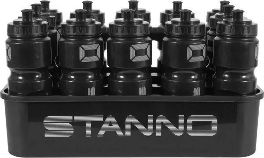 Stanno Bottle Carrier Set The Luxe - 12 Stuks - 10L - Zwart