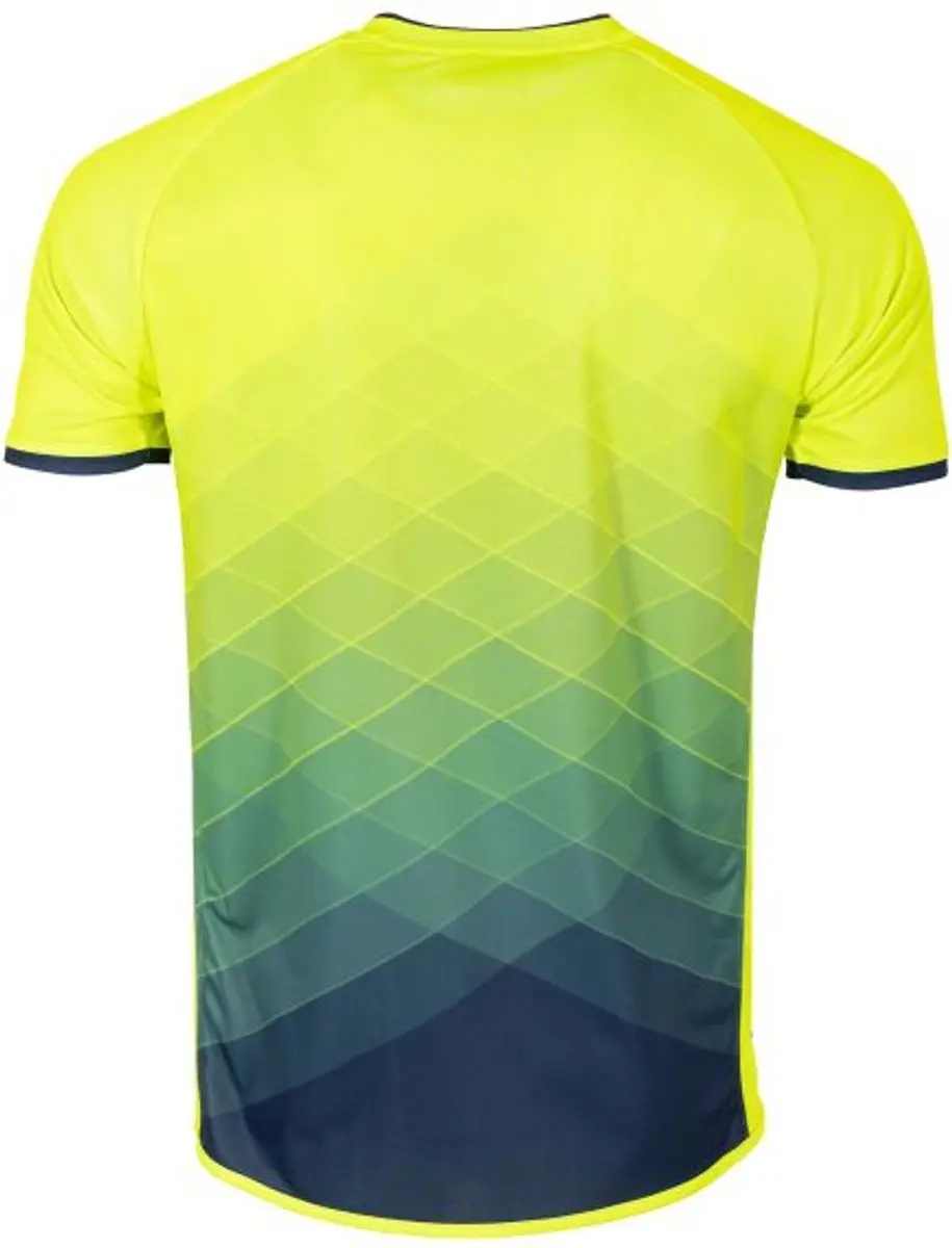 Stanno Altius Shirt - Maat 164 - Lime/Dark Denim