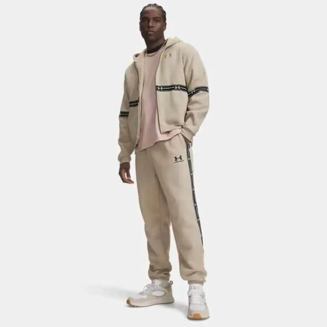 Under Armour Icon Fleece Joggers Beige XL