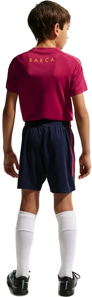 Nike FC Barcelona Strike Kinder Short II2708-498 - Maat 134/140 - Blauw