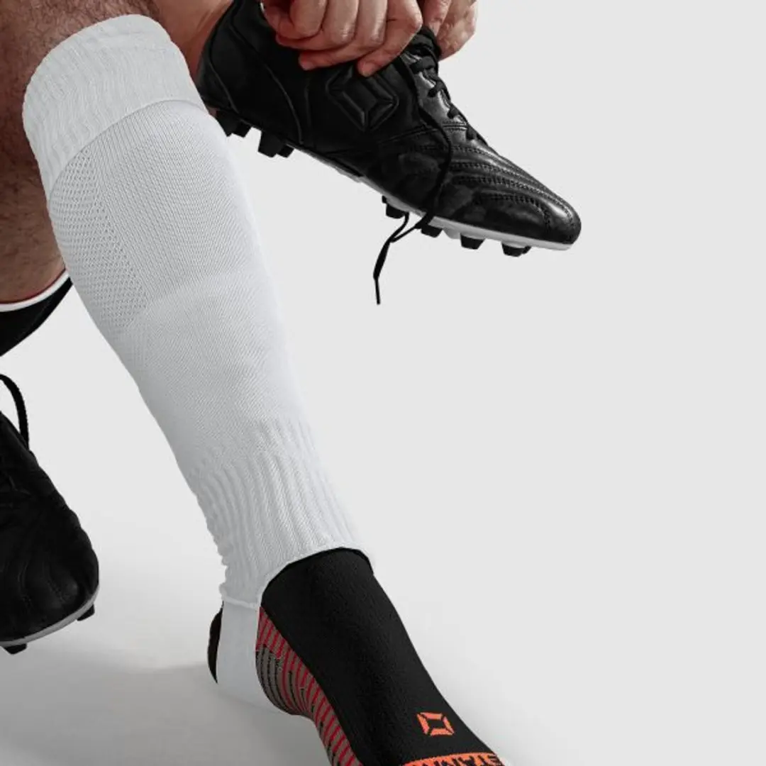 Stanno Uni Footless Sock Hockey - Wit - 29-33